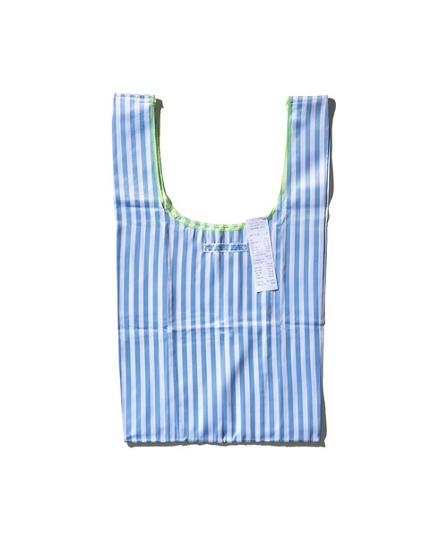 PUEBCO(プエブコ)の「SCHOOL TIE FABRIC BAG(エコバッグ/サブバッグ・メンズ・レッド系その他/グリーン系その他/ネイビー×ホワイト/グリーン×ピンク/オレンジ系その他/イエロー×グレー/ピンク×イエロー/ブルー系その他・ONE SIZE)」の10枚目の写真