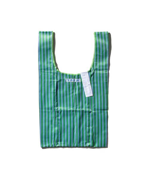 PUEBCO(プエブコ)の「SCHOOL TIE FABRIC BAG(エコバッグ/サブバッグ・メンズ・レッド系その他/グリーン系その他/ネイビー×ホワイト/グリーン×ピンク/オレンジ系その他/イエロー×グレー/ピンク×イエロー/ブルー系その他・ONE SIZE)」の11枚目の写真