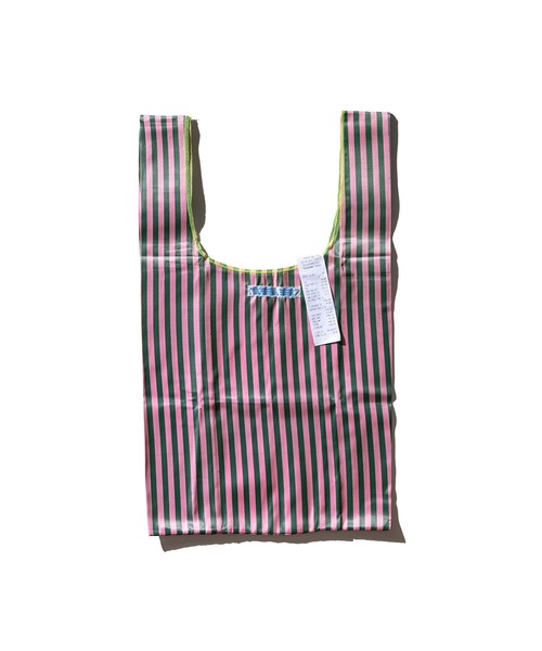 PUEBCO(プエブコ)の「SCHOOL TIE FABRIC BAG(エコバッグ/サブバッグ・メンズ・レッド系その他/グリーン系その他/ネイビー×ホワイト/グリーン×ピンク/オレンジ系その他/イエロー×グレー/ピンク×イエロー/ブルー系その他・ONE SIZE)」の12枚目の写真