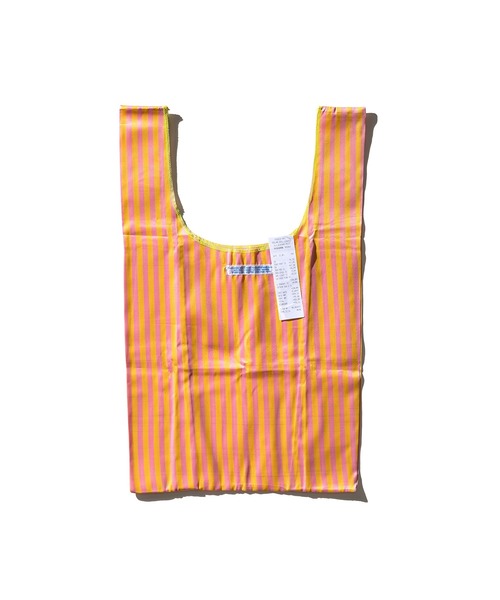 PUEBCO(プエブコ)の「SCHOOL TIE FABRIC BAG(エコバッグ/サブバッグ・メンズ・レッド系その他/グリーン系その他/ネイビー×ホワイト/グリーン×ピンク/オレンジ系その他/イエロー×グレー/ピンク×イエロー/ブルー系その他・ONE SIZE)」の15枚目の写真