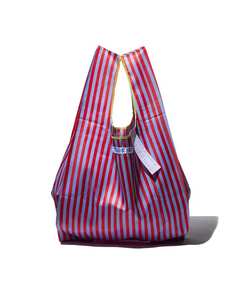 PUEBCO(プエブコ)の「SCHOOL TIE FABRIC BAG(エコバッグ/サブバッグ・メンズ・レッド系その他/グリーン系その他/ネイビー×ホワイト/グリーン×ピンク/オレンジ系その他/イエロー×グレー/ピンク×イエロー/ブルー系その他・ONE SIZE)」の19枚目の写真