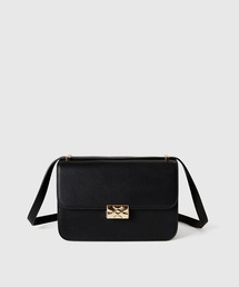 BENETTON (UNITED COLORS OF BENETTON) | メタルロゴフェイクレザーミディアムショルダーバッグ(ショルダーバッグ)