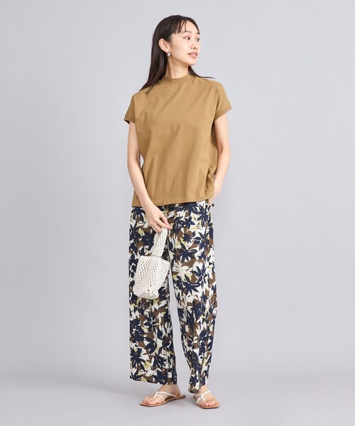 coen（コーエン）の「USAコットンリピTフレンチスリーブ（Tシャツ/カットソー・レディース・オフホワイト/ナチュラル/その他4/モカ/ダークグレー/コバルトブルー/その他3/その他2/その他1/ブラック・L/M）」の17枚目の写真