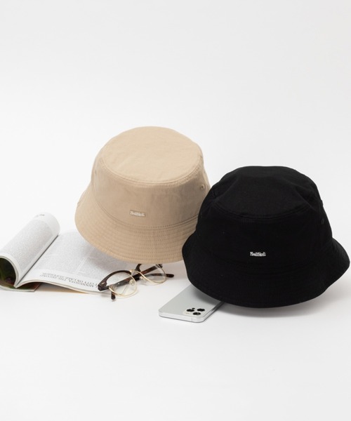 Healthknit(ヘルスニット)の「Healthknit ワンポイント刺繍バケットハット(ハット・メンズ・ブラック/ベージュ・FREE)」の9枚目の写真
