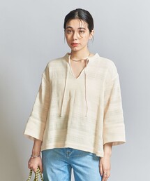 BEAUTY&YOUTH UNITED ARROWS | ラッセルメッシュ Vネック プルオーバー(シャツ/ブラウス)