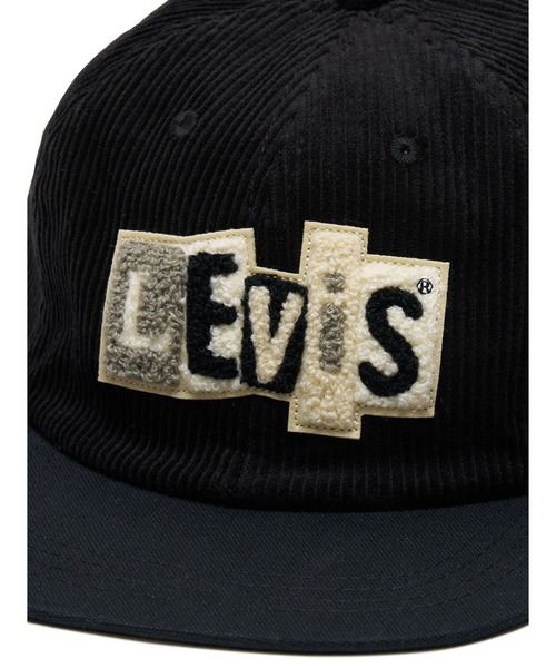 Levi's（リーバイス）の「Levi's/リーバイス LEVI'S(R) SKATE キャップ ブラック（キャップ・メンズ・ブラック・OS）」の6枚目の写真