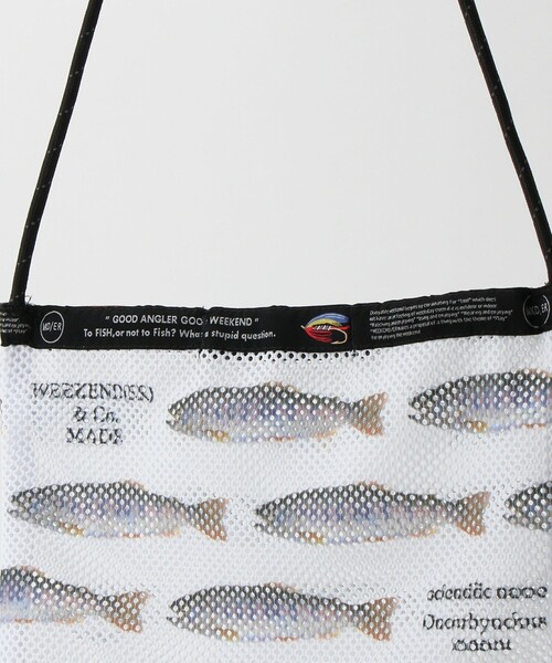 WEEKEND(ER)（ウィークエンダー）の「＜WEEKEND(ER)＞ メッシュ フラット フィッシュ ショルダーバッグ（ショルダーバッグ・メンズ・その他1・FREE）」の8枚目の写真
