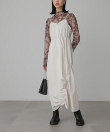 FREE'S MART | ◇ナイロンドロストシャーリングジャンスカ(ワンピース)