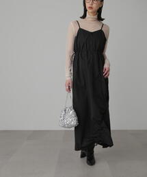 FREE'S MART | ◇ナイロンドロストシャーリングジャンスカ(ワンピース)