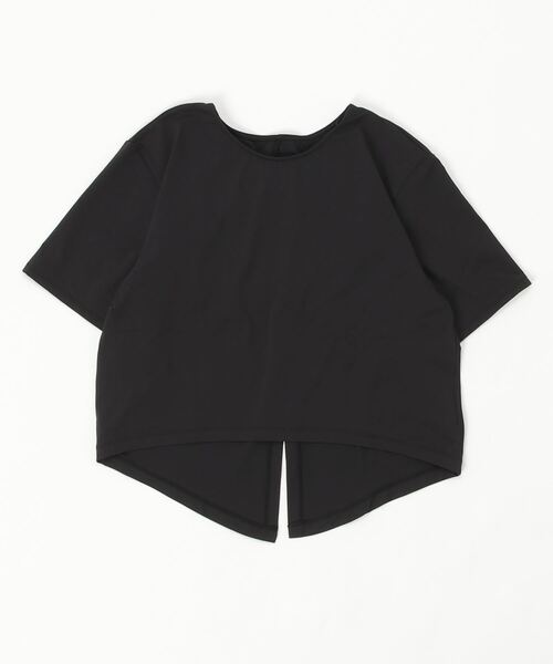 Ungrid（アングリッド）の「【ムラサキスポーツ限定】UNGRID/アングリッド 水陸両用 無地カッティングTシャツ/ラッシュガード   SS240801（Tシャツ/カットソー・レディース・ブラック/オフホワイト・M）」の14枚目の写真