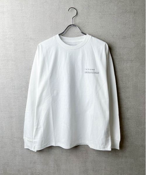 リネンロンT（ホワイト） 20%OFF】(6723）/ R&D.M.Co-/OLDMANS TAILOR(アールアンド