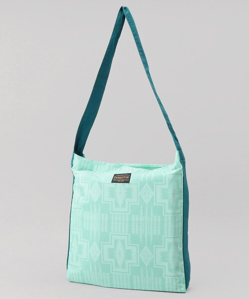 PENDLETON(ペンドルトン)の「PENDLETON/ペンドルトン RIPSTOP SHOULDER M / リップストップショルダーM(ショルダーバッグ・メンズ・ブラック/サックスブルー/ホワイト・ONE SIZE)」の1枚目の写真