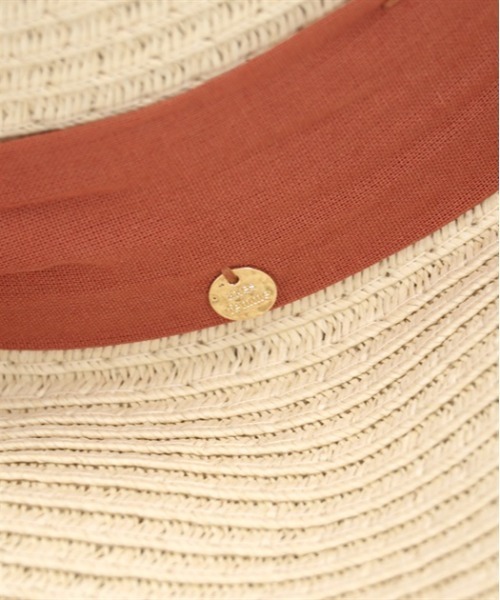 axes femme（アクシーズファム）の「リボン配色雑材ＵＶハット（ハット・レディース・ブラウン/ベージュ/ブラック・FREE）」の11枚目の写真