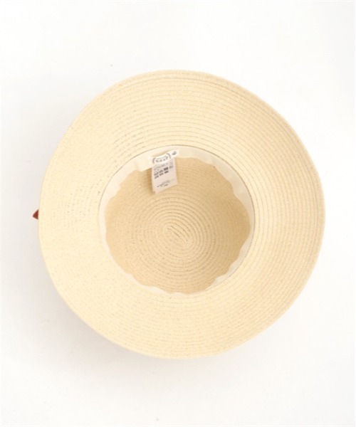 axes femme（アクシーズファム）の「リボン配色雑材ＵＶハット（ハット・レディース・ブラウン/ベージュ/ブラック・FREE）」の12枚目の写真