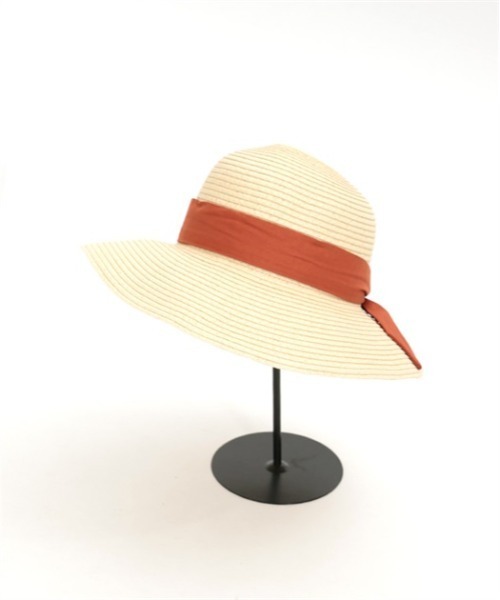 axes femme（アクシーズファム）の「リボン配色雑材ＵＶハット（ハット・レディース・ブラウン/ベージュ/ブラック・FREE）」の13枚目の写真