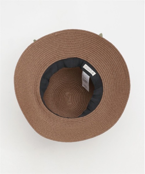 axes femme（アクシーズファム）の「リボン配色雑材ＵＶハット（ハット・レディース・ブラウン/ベージュ/ブラック・FREE）」の20枚目の写真