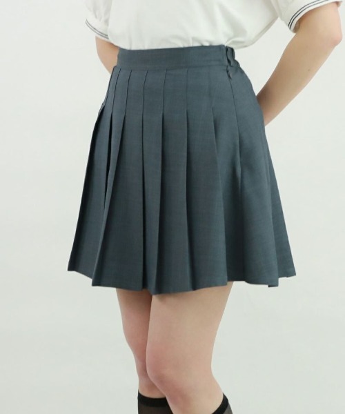 F i.n.t（フィント）の「プリーツミニスカート/fint（スカート・レディース・アイボリー/グレー/ネイビー・FREE）」の11枚目の写真