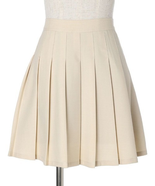 F i.n.t（フィント）の「プリーツミニスカート/fint（スカート・レディース・アイボリー/グレー/ネイビー・FREE）」の12枚目の写真