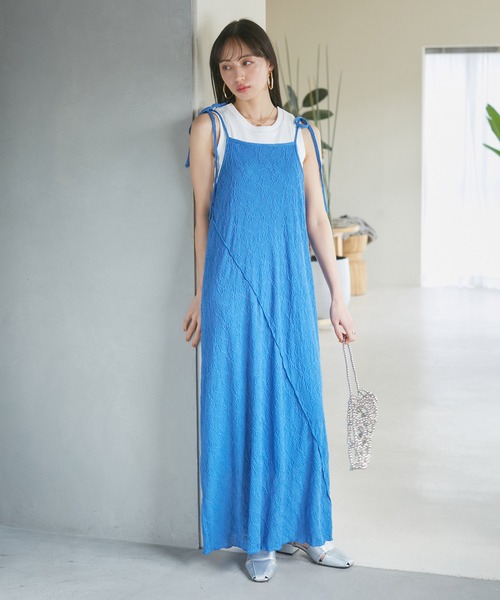 VIS（ビス）の「カップ付きアメスリタンク（タンクトップ・レディース・ホワイト/ブラック/グリーン・FREE）」の19枚目の写真