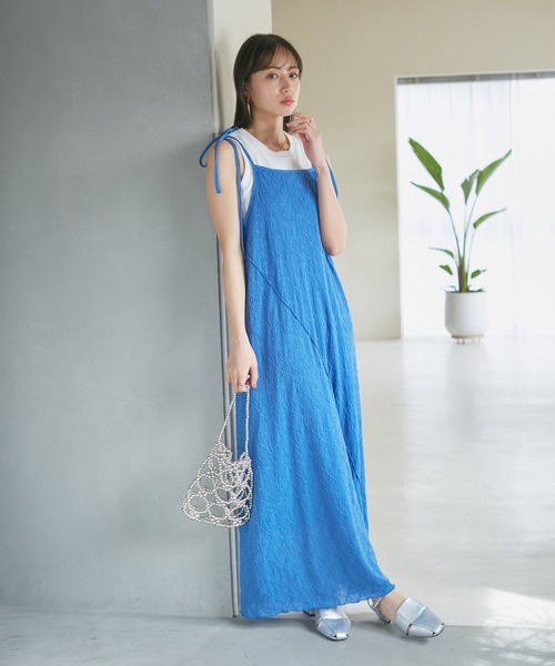 VIS（ビス）の「カップ付きアメスリタンク（タンクトップ・レディース・ホワイト/ブラック/グリーン・FREE）」の18枚目の写真