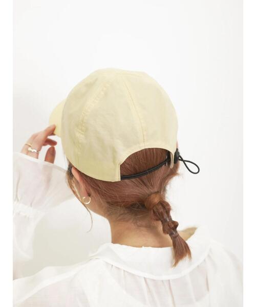 Samansa Mos2(サマンサ モスモス)の「【UVカット/撥水加工】刺繍ナイロンキャップ(ハット・レディース・ベージュ/カーキ/ブラック・F)」の20枚目の写真