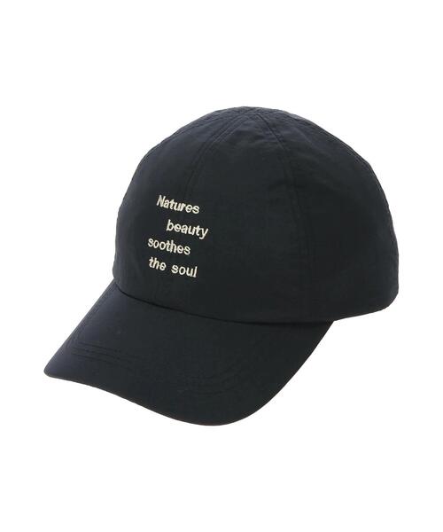 Samansa Mos2(サマンサ モスモス)の「【UVカット/撥水加工】刺繍ナイロンキャップ(ハット・レディース・ベージュ/カーキ/ブラック・F)」の14枚目の写真