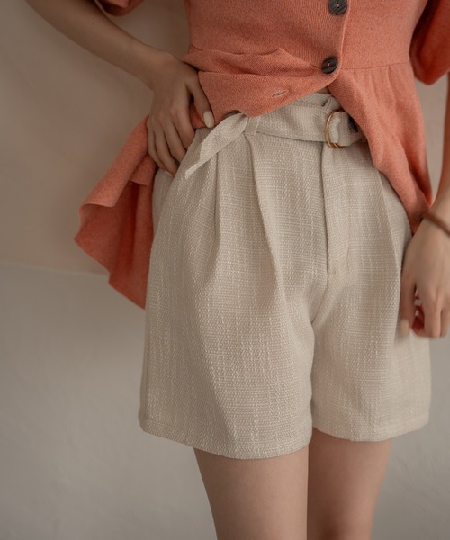 mideal(マイディール)の「tweed short pants / ツイードショート mideal(マイディール)の「tweed short pants / ツイードショート