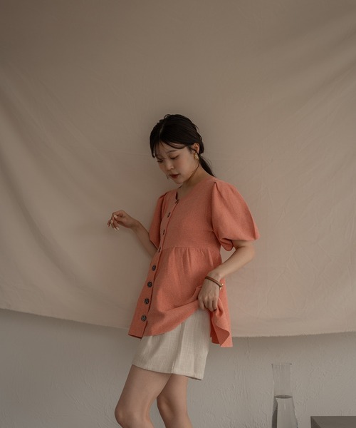 andwang Baby office belt short pants 正規品 Short pants ツイード ショート パンツ ANDWANG Baby office belt