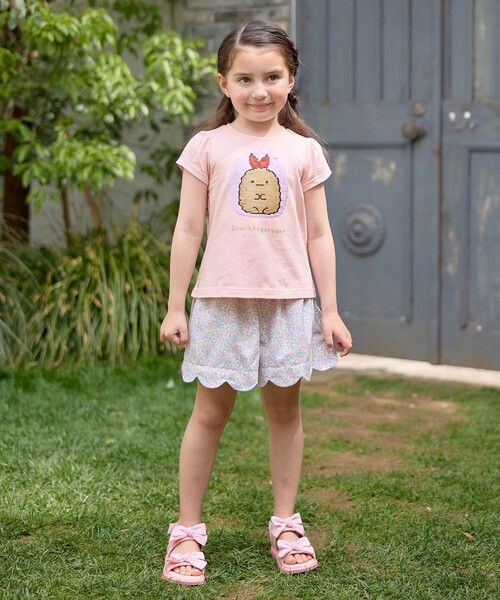 ANY（エニィ）の「【WEB限定/すみっコぐらし】ミラクルスパンコールTシャツ（Tシャツ/カットソー・キッズ・ライトグリーン系/ピンク系/ライラック系・130/120/110/100）」の16枚目の写真