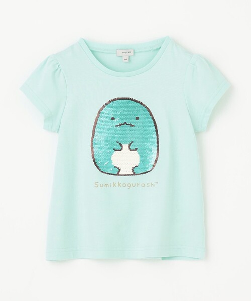 ANY（エニィ）の「【WEB限定/すみっコぐらし】ミラクルスパンコールTシャツ（Tシャツ/カットソー・キッズ・ライトグリーン系/ピンク系/ライラック系・130/120/110/100）」の18枚目の写真