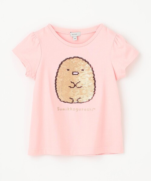 ANY（エニィ）の「【WEB限定/すみっコぐらし】ミラクルスパンコールTシャツ（Tシャツ/カットソー・キッズ・ライトグリーン系/ピンク系/ライラック系・130/120/110/100）」の20枚目の写真