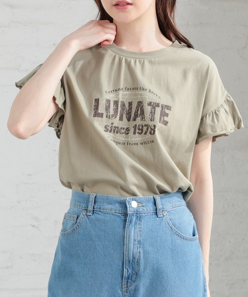 セール】フリル袖Tシャツ（Tシャツ/カットソー）｜Honeys