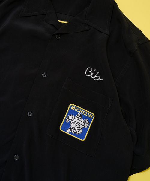 417 EDIFICE（フォーワンセブンエディフィス）の「MICHELIN PRODUCT シャツ（シャツ/ブラウス・メンズ・ブルー系その他/ブラック・LARGE/MEDIUM）」の3枚目の写真