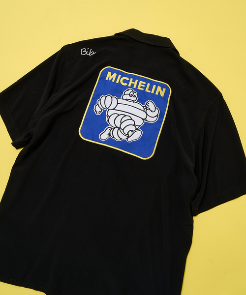417 EDIFICE（フォーワンセブンエディフィス）の「MICHELIN PRODUCT シャツ（シャツ/ブラウス・メンズ・ブルー系その他/ブラック・LARGE/MEDIUM）」の4枚目の写真