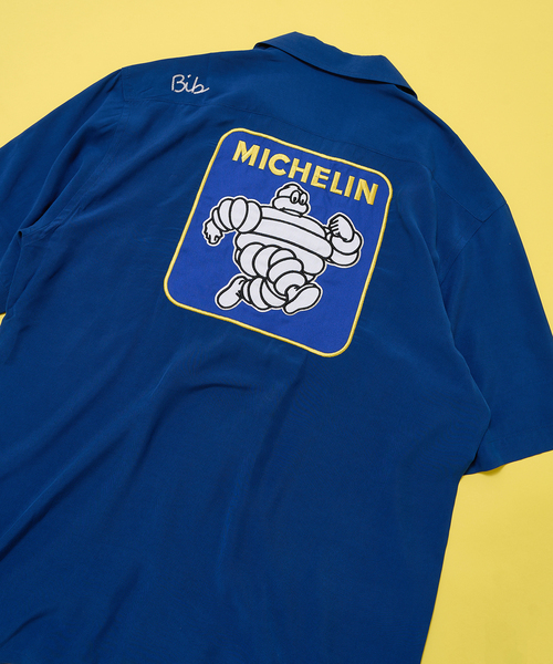 417 EDIFICE（フォーワンセブンエディフィス）の「MICHELIN PRODUCT シャツ（シャツ/ブラウス・メンズ・ブルー系その他/ブラック・LARGE/MEDIUM）」の6枚目の写真