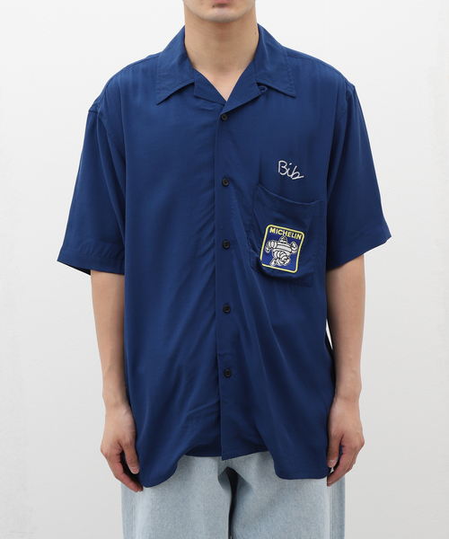 417 EDIFICE（フォーワンセブンエディフィス）の「MICHELIN PRODUCT シャツ（シャツ/ブラウス・メンズ・ブルー系その他/ブラック・LARGE/MEDIUM）」の9枚目の写真