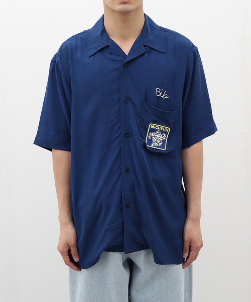 417 EDIFICE（フォーワンセブンエディフィス）の「MICHELIN PRODUCT シャツ（シャツ/ブラウス・メンズ・ブルー系その他/ブラック・LARGE/MEDIUM）」の11枚目の写真