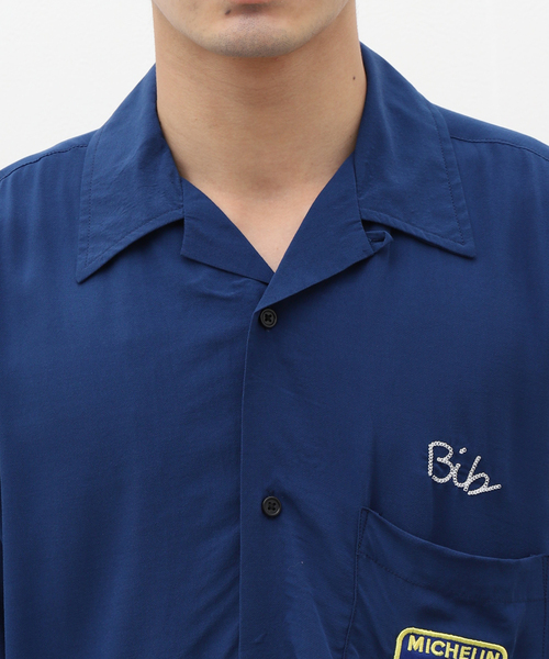417 EDIFICE（フォーワンセブンエディフィス）の「MICHELIN PRODUCT シャツ（シャツ/ブラウス・メンズ・ブルー系その他/ブラック・LARGE/MEDIUM）」の14枚目の写真