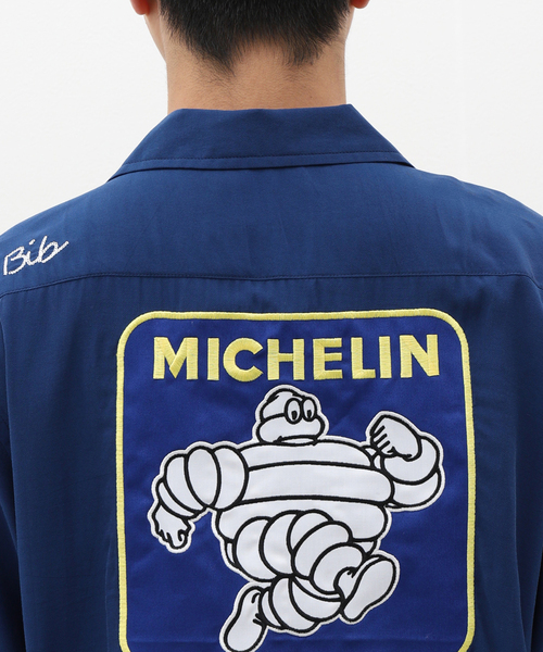 417 EDIFICE（フォーワンセブンエディフィス）の「MICHELIN PRODUCT シャツ（シャツ/ブラウス・メンズ・ブルー系その他/ブラック・LARGE/MEDIUM）」の15枚目の写真