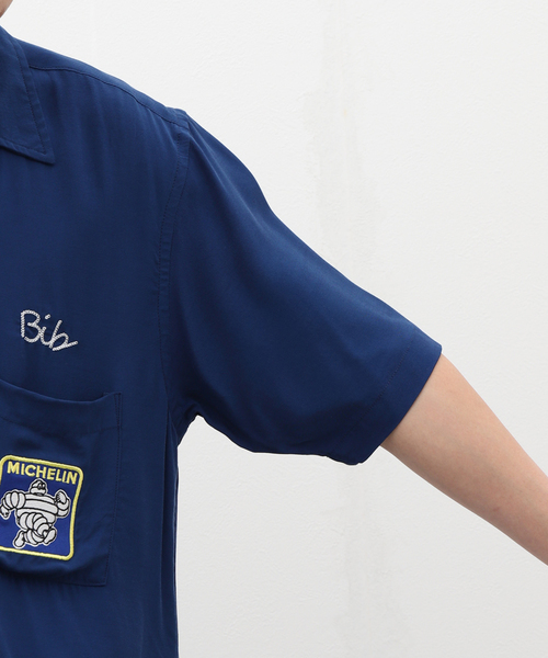 417 EDIFICE（フォーワンセブンエディフィス）の「MICHELIN PRODUCT シャツ（シャツ/ブラウス・メンズ・ブルー系その他/ブラック・LARGE/MEDIUM）」の16枚目の写真