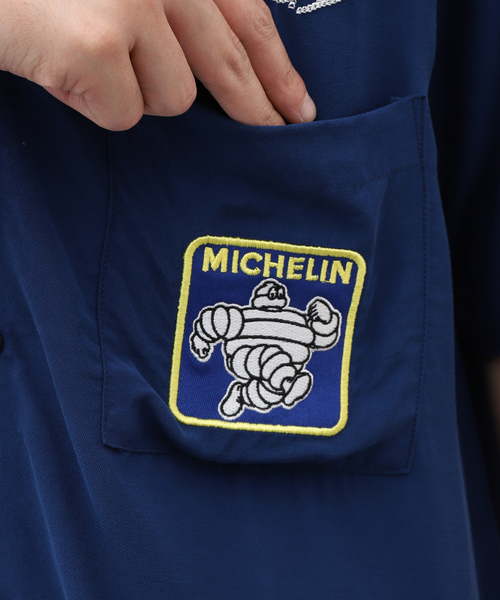 417 EDIFICE（フォーワンセブンエディフィス）の「MICHELIN PRODUCT シャツ（シャツ/ブラウス・メンズ・ブルー系その他/ブラック・LARGE/MEDIUM）」の18枚目の写真