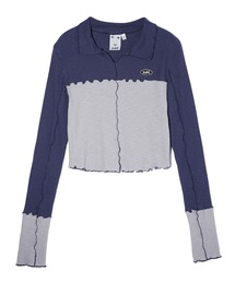 X-girl | BICOLOR COMPACT PULLOVER SHIRT(シャツ/ブラウス)