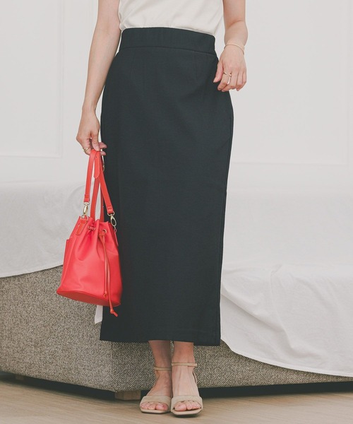 Elura（エルーラ）の「冷感ドライナロースカート/124120（スカート・レディース・ベージュ/ブラック/ライトグレー・FREE）」の4枚目の写真