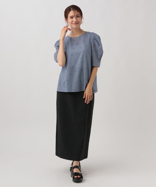 Elura（エルーラ）の「冷感ドライナロースカート/124120（スカート・レディース・ベージュ/ブラック/ライトグレー・FREE）」の11枚目の写真