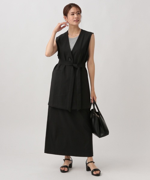 Elura（エルーラ）の「冷感ドライナロースカート/124120（スカート・レディース・ベージュ/ブラック/ライトグレー・FREE）」の13枚目の写真