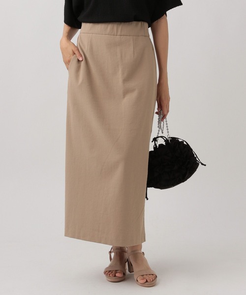 Elura（エルーラ）の「冷感ドライナロースカート/124120（スカート・レディース・ベージュ/ブラック/ライトグレー・FREE）」の14枚目の写真