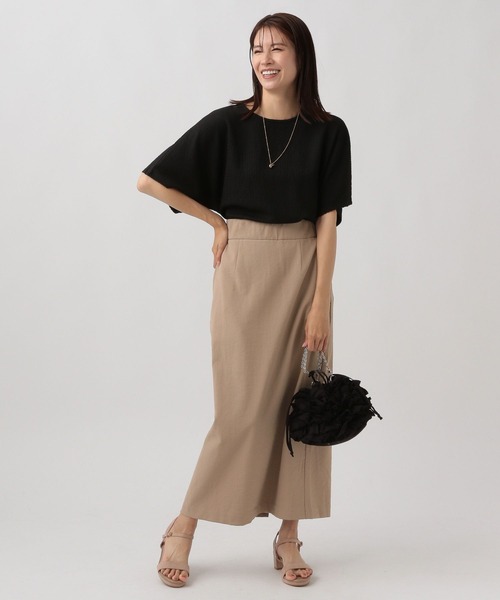 Elura（エルーラ）の「冷感ドライナロースカート/124120（スカート・レディース・ベージュ/ブラック/ライトグレー・FREE）」の18枚目の写真