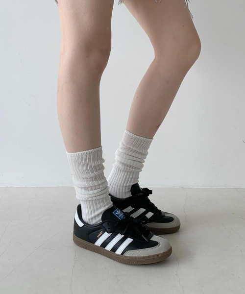 Teem Store（チームストア）の「リブ ハイソックス（ソックス/靴下・レディース・グレー/ホワイト/ブラック・F）」の21枚目の写真