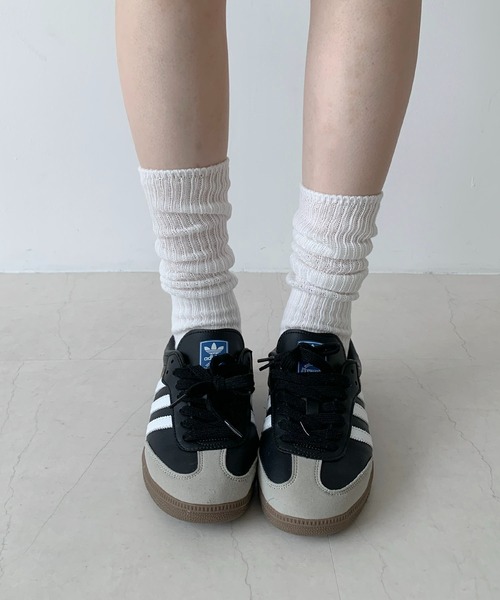 Teem Store（チームストア）の「リブ ハイソックス（ソックス/靴下・レディース・グレー/ホワイト/ブラック・F）」の16枚目の写真