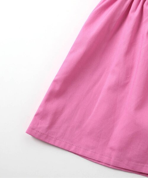 apres les cours（アプレレクール）の「【WEB限定】パイピングフリルチュニック（チュニック・キッズ・ピンク/ブラック/アイボリー・80/90/100/110/120/130/140）」の12枚目の写真